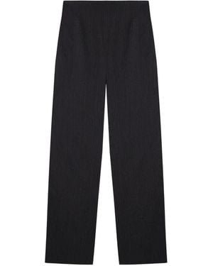 Cortana Devenir Pinstripe Trousers - Blue