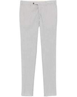 Incotex Pantalon Évasé À Boutonnière - Grey