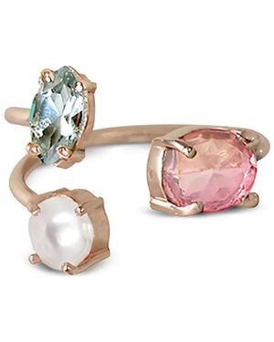 Atelier Mon Three-Stone Ring - White