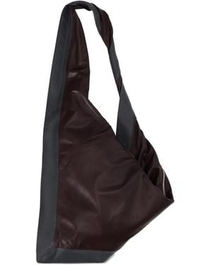 LA ROSE Bandana-Shape Tote Bag - Black