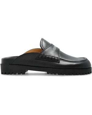 Off-White c/o Virgil Abloh Leather Loafers - Black