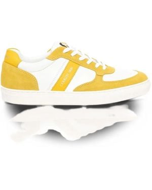 Cerruti 1881 Sneakers Mit Wildlederbesatz - Mettallic