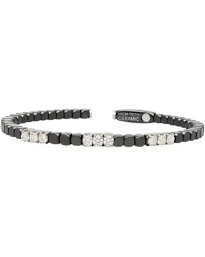 ’ROBERTO DEMEGLIO Dado Armband Verfraaid Met Diamant - Wit