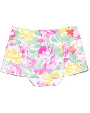 Chloé Bikinislip Met Bloemen-Print - Roze