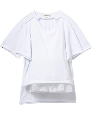 Comme des Garçons T-Shirt À Design Superposé - White