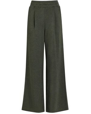Varley Pantalon Palazzo À Pinces - Vert