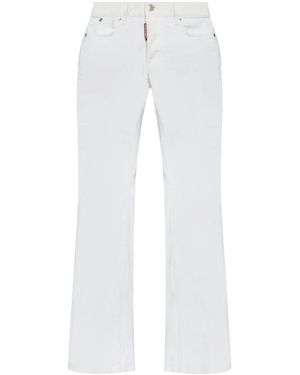 DSquared² ロゴパッチ ジーンズ - ホワイト