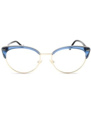 Emozioni Cat-Eye Frame Glasses - White