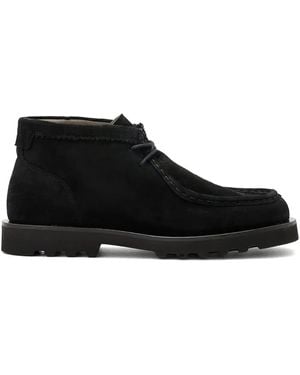 AllSaints Skiff Suede Boots - Black