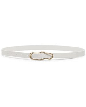 Marsèll Groviglio Leather Belt - White