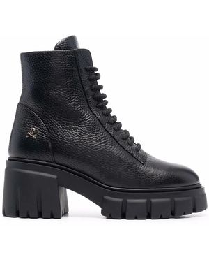 Philipp Plein Iconic Plein Boots - Black