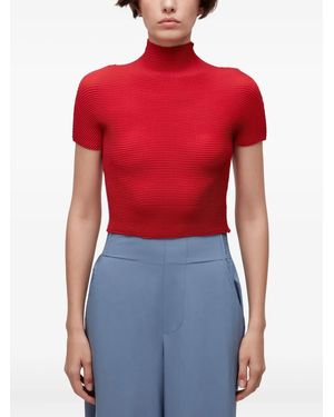 Osklen Pixel-Texture T-Shirt - Red