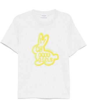 Chocoolate Graphic-Print T-Shirt - White