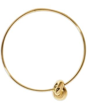 Jennifer Fisher Gargantilla con detalle de nudo - Metálico