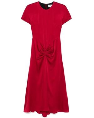 Victoria Beckham Abito Midi - Rosso