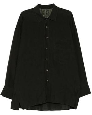 Ziggy Chen Button-Up Shirt - Black