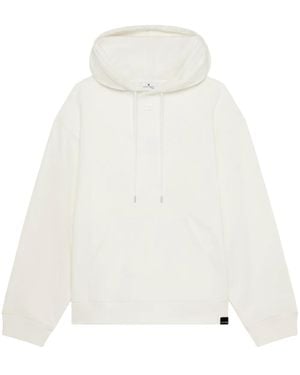 Courreges スローガン パーカー - ホワイト