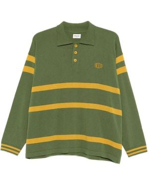 Bode Regis Polo Shirt - Green