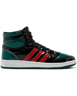 adidas High Top Stripes Sneakers - White