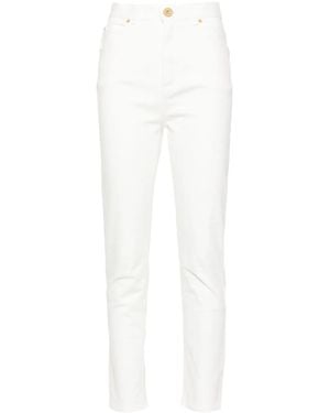 Balmain High Waisted Jeans - White