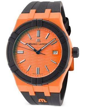 Maurice Lacroix Reloj Aikon #Tide De Mm - Naranja