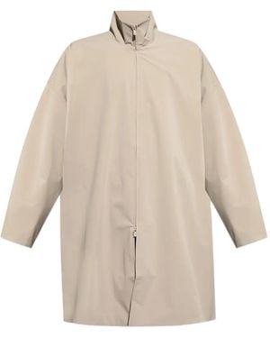 Fear Of God Timber Zip-Front Coat - Natural