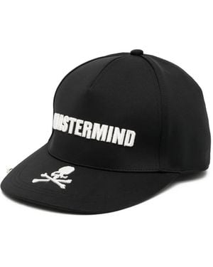 MASTERMIND WORLD Logo-Embroidered Cap - Black