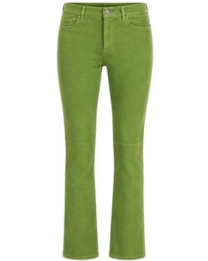 Stouls Dean Suede Trousers - Green