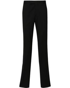 Lardini テーパード テーラードパンツ - ブラック