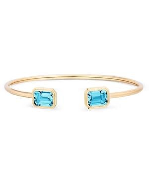 Goshwara Manhattan Topaz Bracelet - Blue