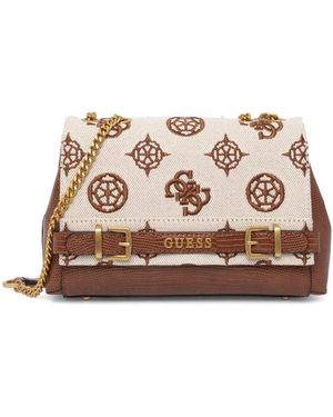 Guess Sestri Crossbody Bag - ナチュラル