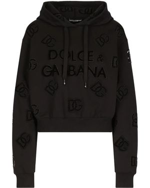 Dolce & Gabbana Hoodies - Black