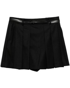 Juun.J Pleated Skout - Black