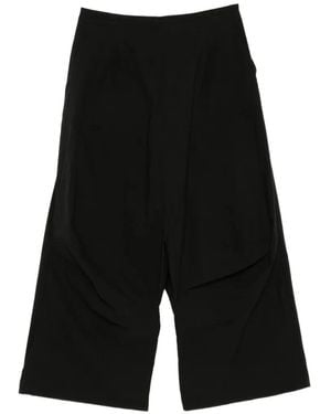 Rundholz Darted Pleated Pants - Black
