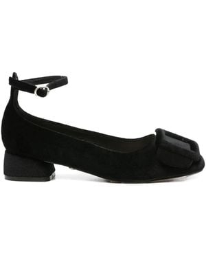 Twentyfourhaitch Pumps Mit Schnalle - Schwarz