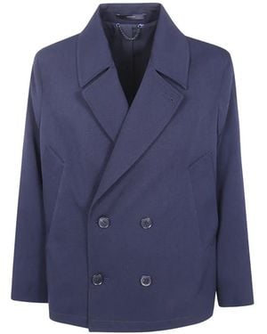Paul Smith Chaquetón Con Doble Botonadura - Azul