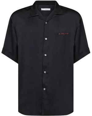 ih nom uh nit Dog-Print Shirt - Black