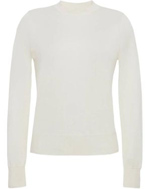 Adam Lippes Cashmere Crew-Neck Jumper - White