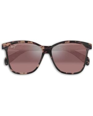 Maui Jim Lunettes De Soleil À Effet Écailles De Tortue - Rouge