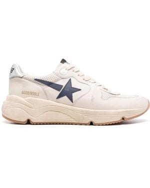 Golden Goose Running Sole Trainers - White
