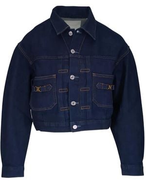 Citizens of Humanity Buckle Denim Jacket - Blue