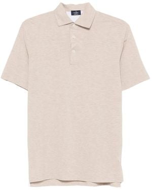 Barba Napoli Short-Sleeve Polo Shirt - White