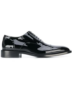 Balenciaga Stud Detail Oxford Shoes - Black