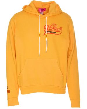 Pret-a-surf Hoodie À Logo Imprimé - Orange