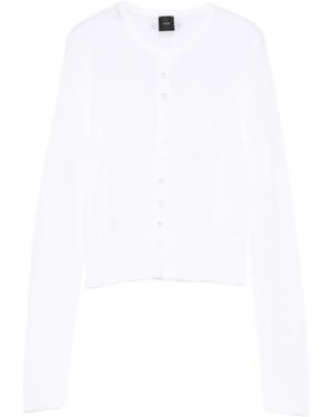 Pinko Buttoned Cardigan - White