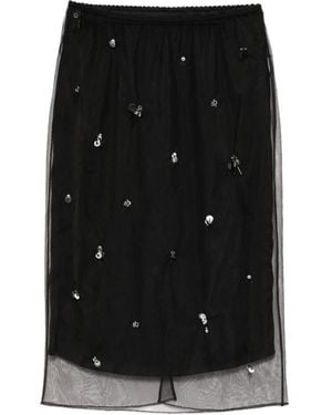 JNBY Rock Mit Grafischem Print - Schwarz
