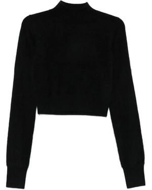 Sportmax Sweater Met Hoge Hals - Zwart