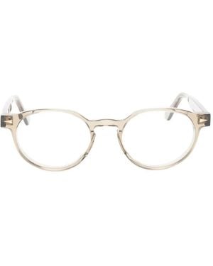 Ahlem Rome Brille Mit Rundem Gestell - Natur