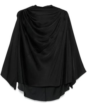 Rick Owens Claudette top - Schwarz