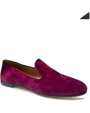 Gianvito Rossi Jean Loafers - Purple